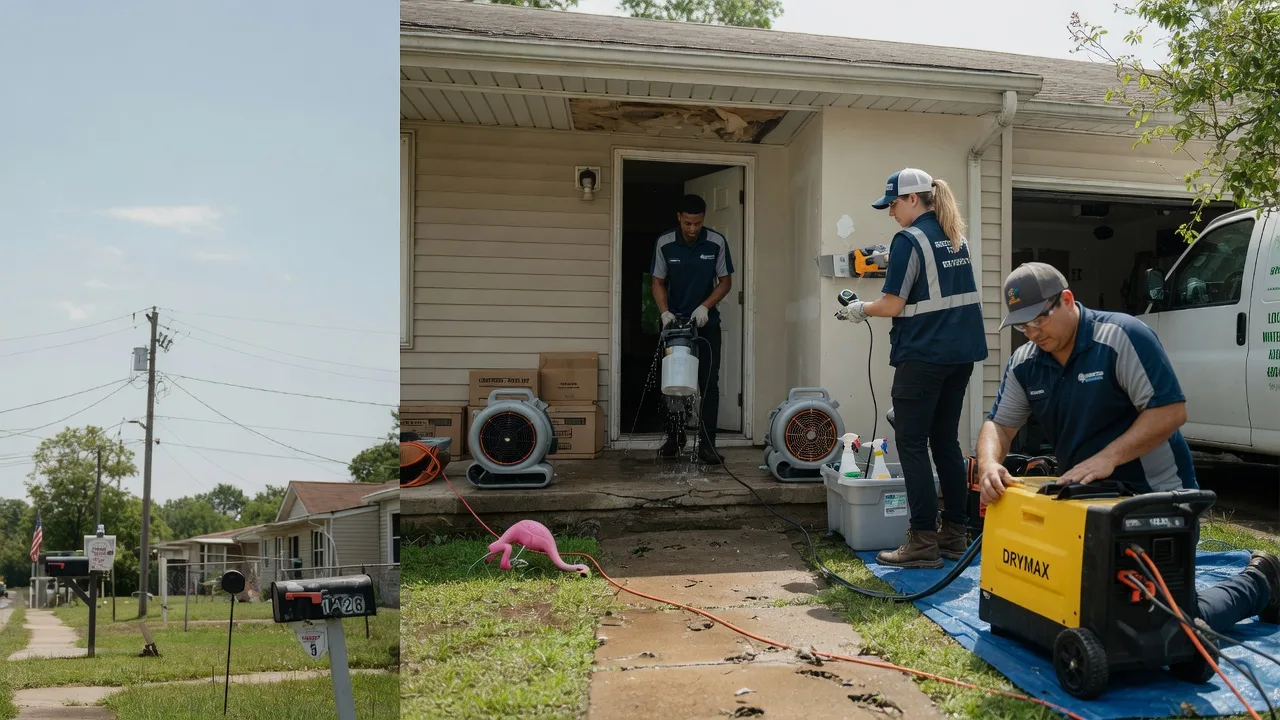 Storm Damage Water Removal in Mechanicsville, MD near me